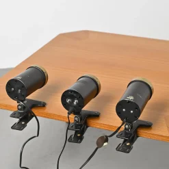 Sale Pamono Clip-on Lamps by Jacques Biny for Lita, 1950s, Set of 3