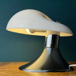 New Pamono Cobra Table Lamp attributed to Guzzini, Italy, 1960s