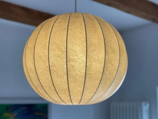 Best Pamono Cocoon Ceiling Lamp from Castiglioni, 1960s
