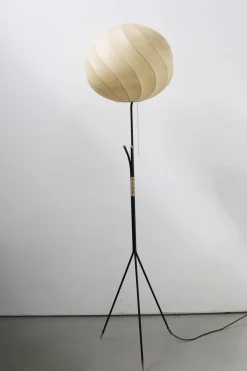 New Pamono Cocoon Floor Lamp by Panton, 1960s