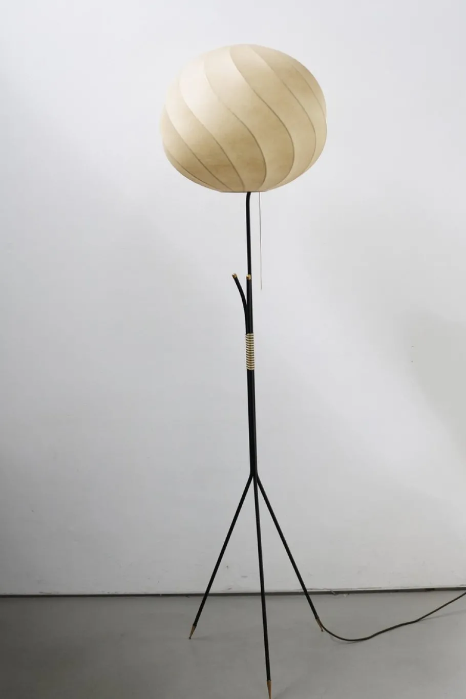 New Pamono Cocoon Floor Lamp by Panton, 1960s