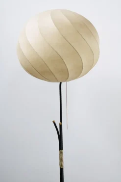 New Pamono Cocoon Floor Lamp by Panton, 1960s