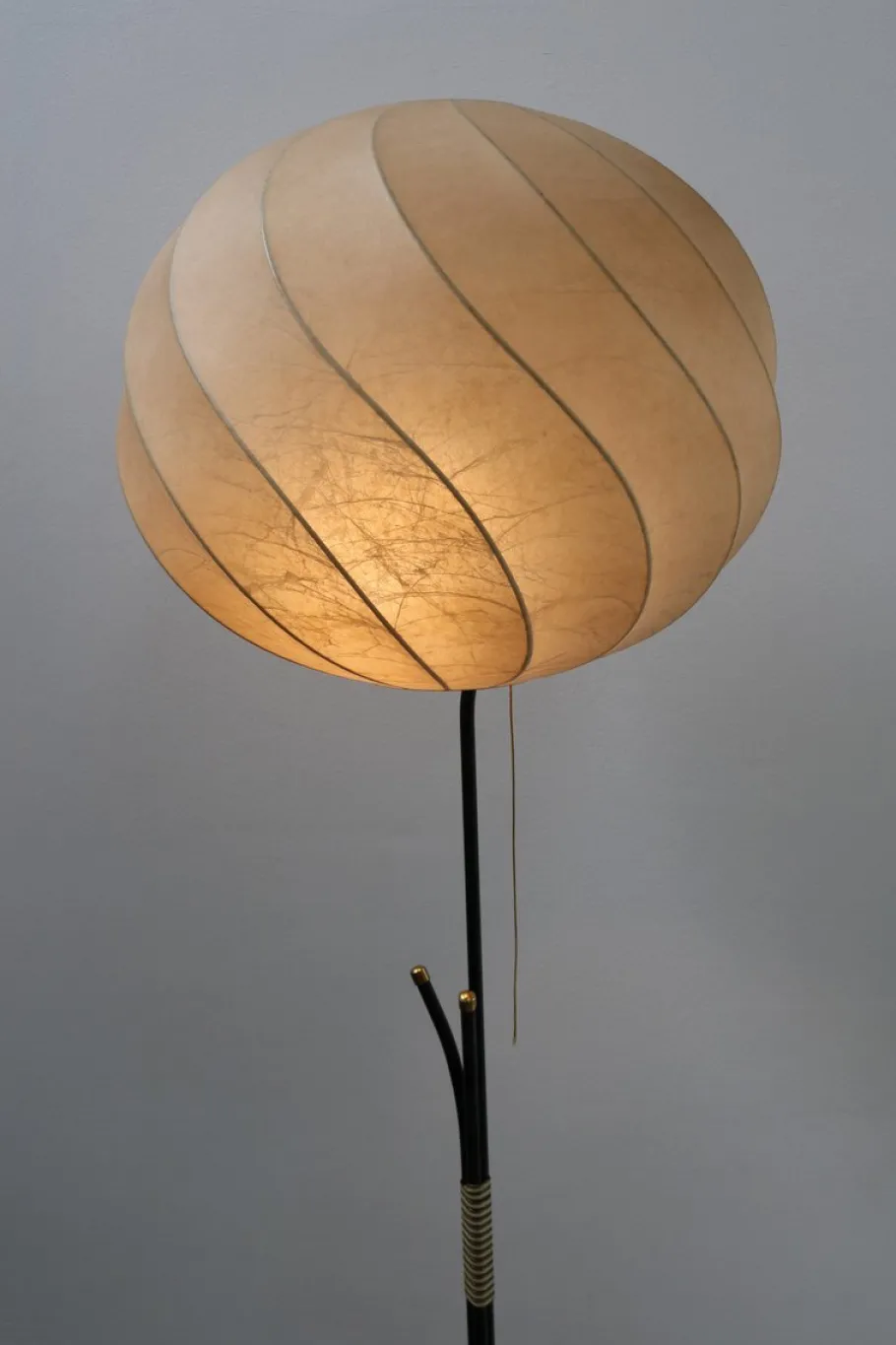 New Pamono Cocoon Floor Lamp by Panton, 1960s