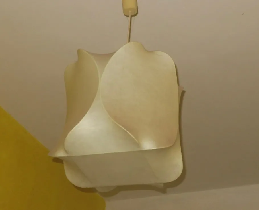 Clearance Pamono Cocoon Pendant Light by Achille Castiglioni, 1960s