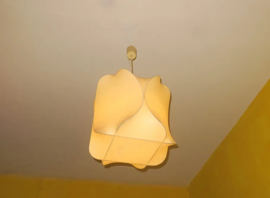 Clearance Pamono Cocoon Pendant Light by Achille Castiglioni, 1960s