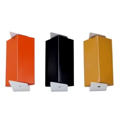 Hot Pamono Colored Metal Adjustable Sconces from Anvia, 1960s, Set of 3