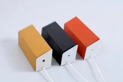 Hot Pamono Colored Metal Adjustable Sconces from Anvia, 1960s, Set of 3