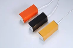 Hot Pamono Colored Metal Adjustable Sconces from Anvia, 1960s, Set of 3