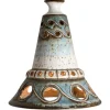 Hot Pamono Cone Blue Ceramic Pendant Light, Denmark, 1970s