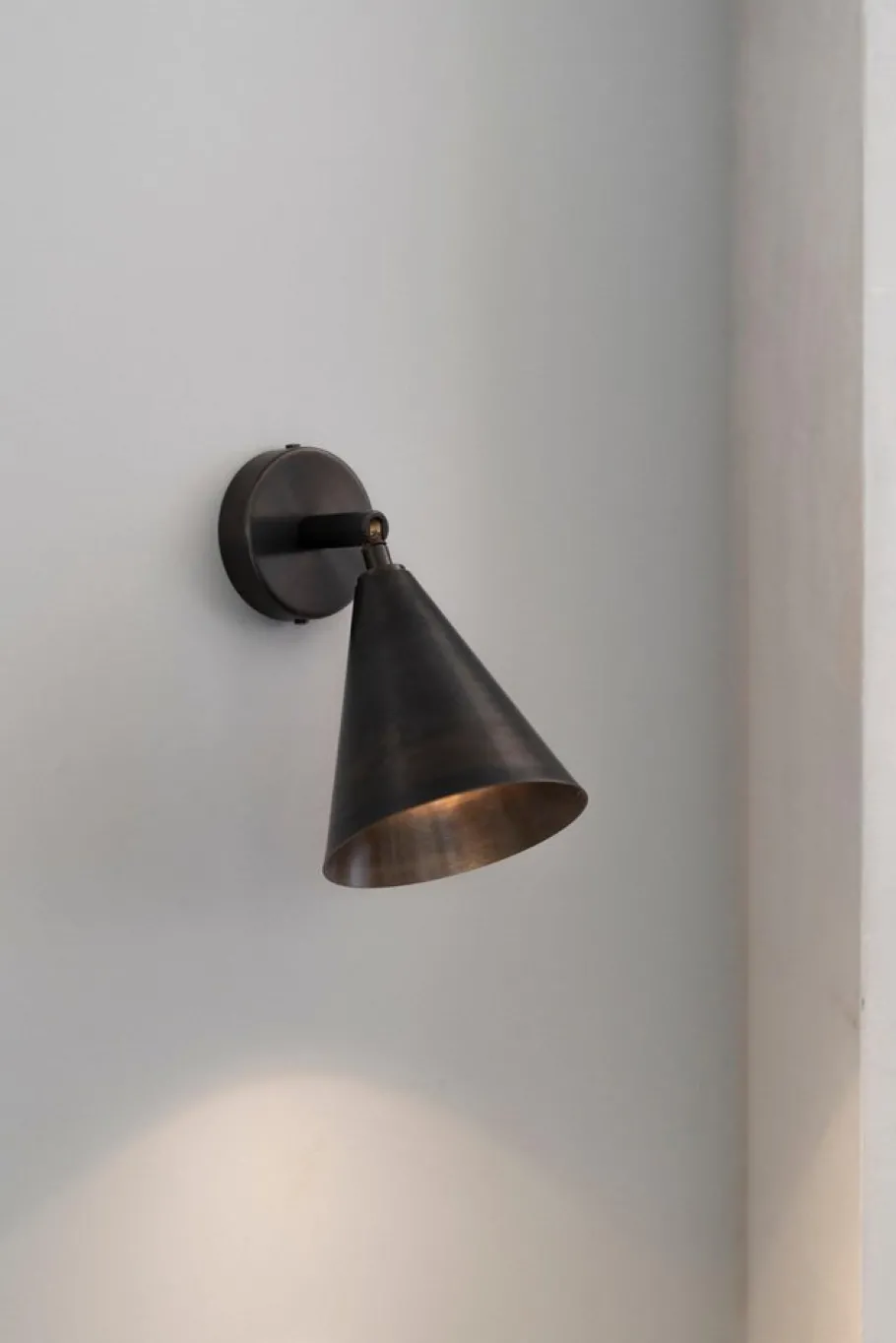 New Pamono Cone Wall Light by Contain
