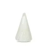 Outlet Pamono Conical Murano Glass Lamp with White Stripes, 1970s