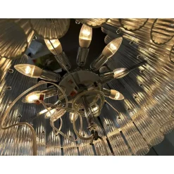 Discount Pamono Contempory Striped Cylinders Chandelier by Simoeng