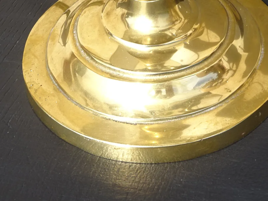 Online Pamono Copper Bedside Lamps, 1890s, Set of 2