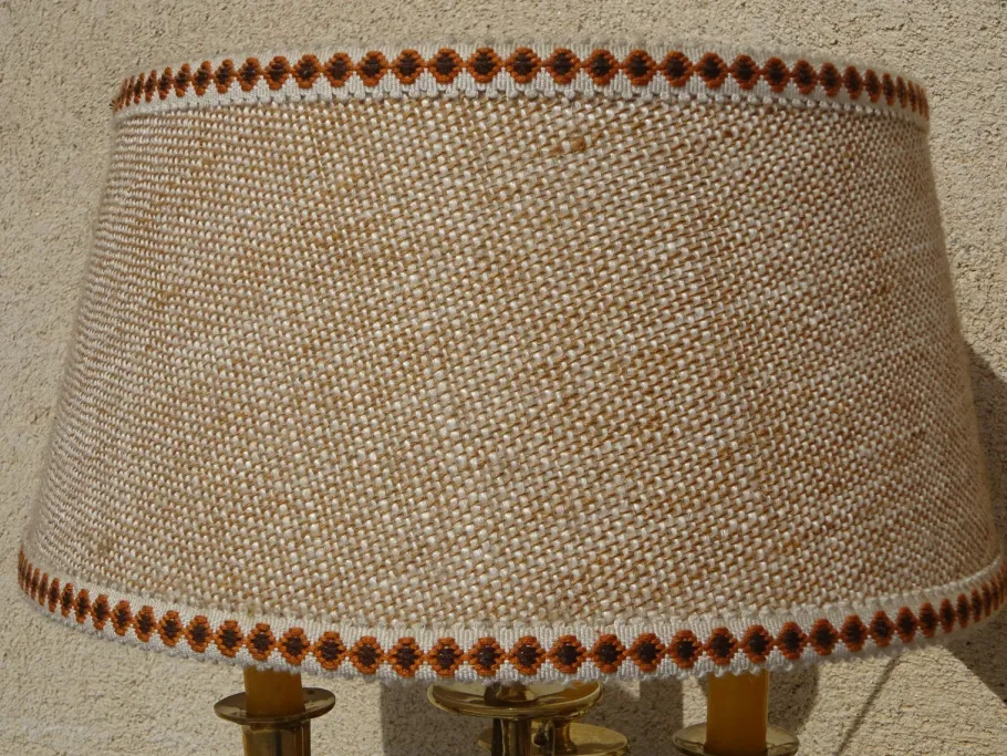 Online Pamono Copper Bedside Lamps, 1890s, Set of 2