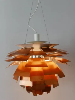 Clearance Pamono Copper PH Artichoke Pendant Lamp by Poul Henningsen, 2000s