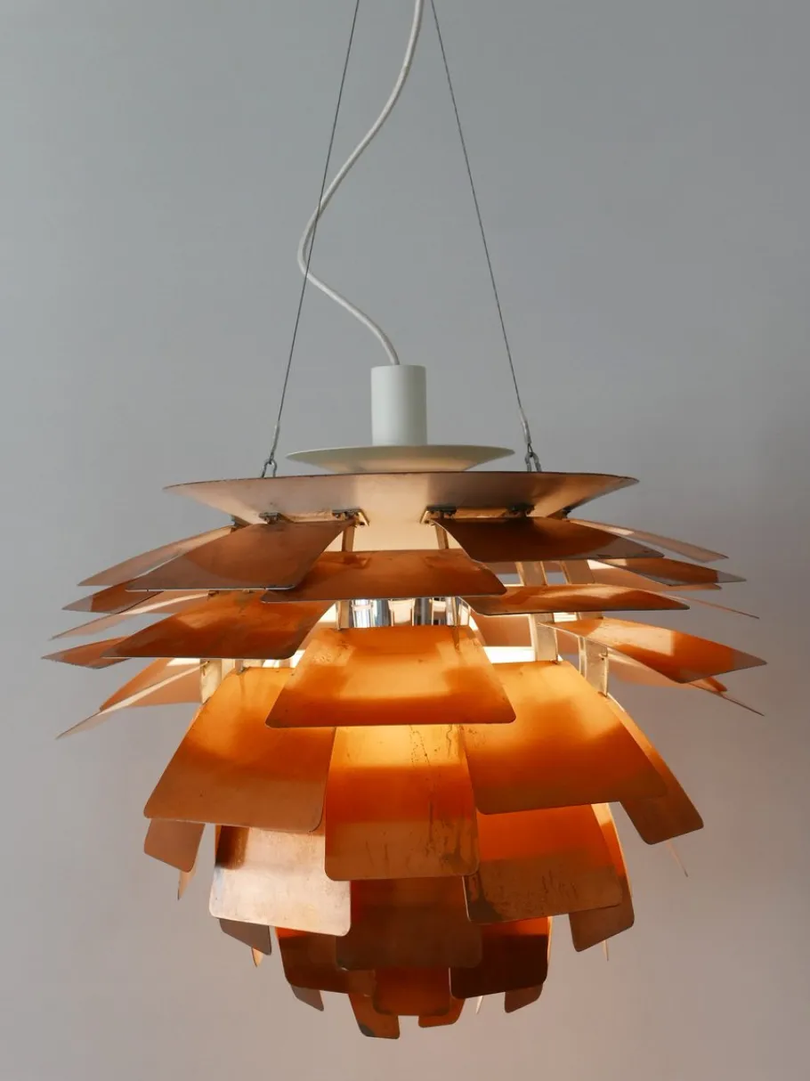Clearance Pamono Copper PH Artichoke Pendant Lamp by Poul Henningsen, 2000s