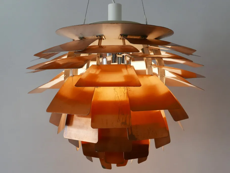 Clearance Pamono Copper PH Artichoke Pendant Lamp by Poul Henningsen, 2000s