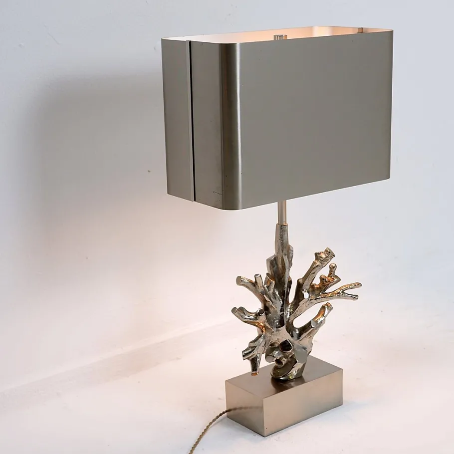 Discount Pamono Corail Table Lamp from Maison Charles, 1970s