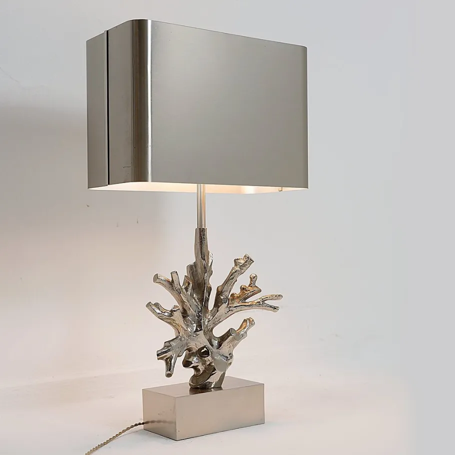 Discount Pamono Corail Table Lamp from Maison Charles, 1970s
