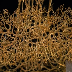 Clearance Pamono Coral and Crystal Chandelier, 1980s