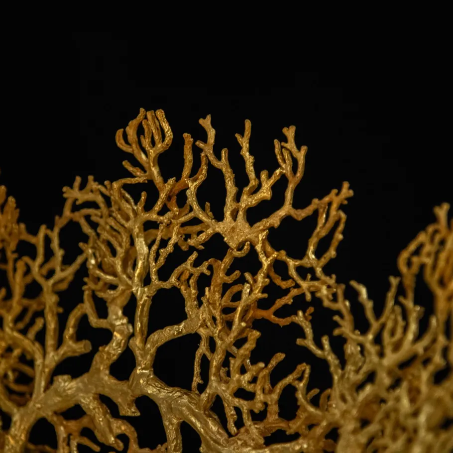 Clearance Pamono Coral and Crystal Chandelier, 1980s