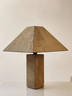 Outlet Pamono Cork Table Lamp by Ingo Maurer for Design M, 1970s