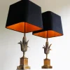 Discount Pamono Corn Table Lamps from Maison Charles, 1950s, Set of 2