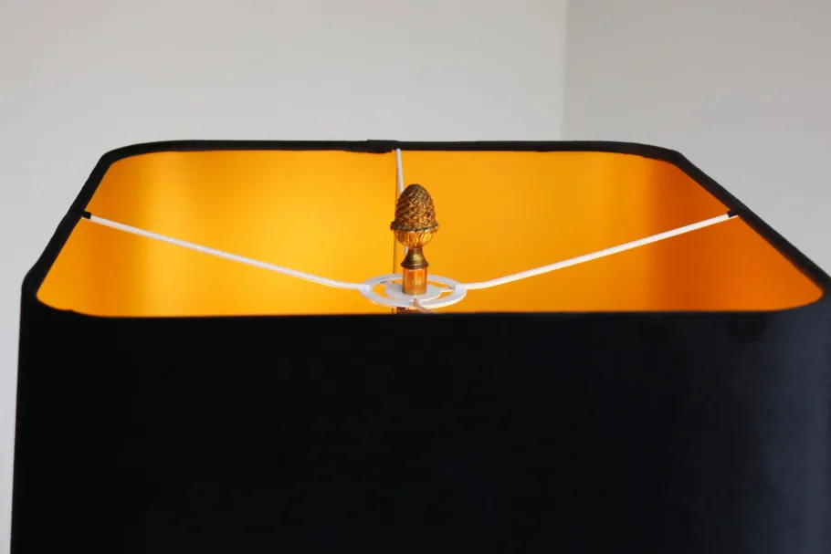 Discount Pamono Corn Table Lamps from Maison Charles, 1950s, Set of 2