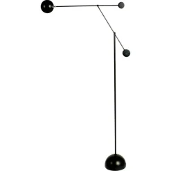 Online Pamono Counter Balance Floor Lamp in Black, 1970s