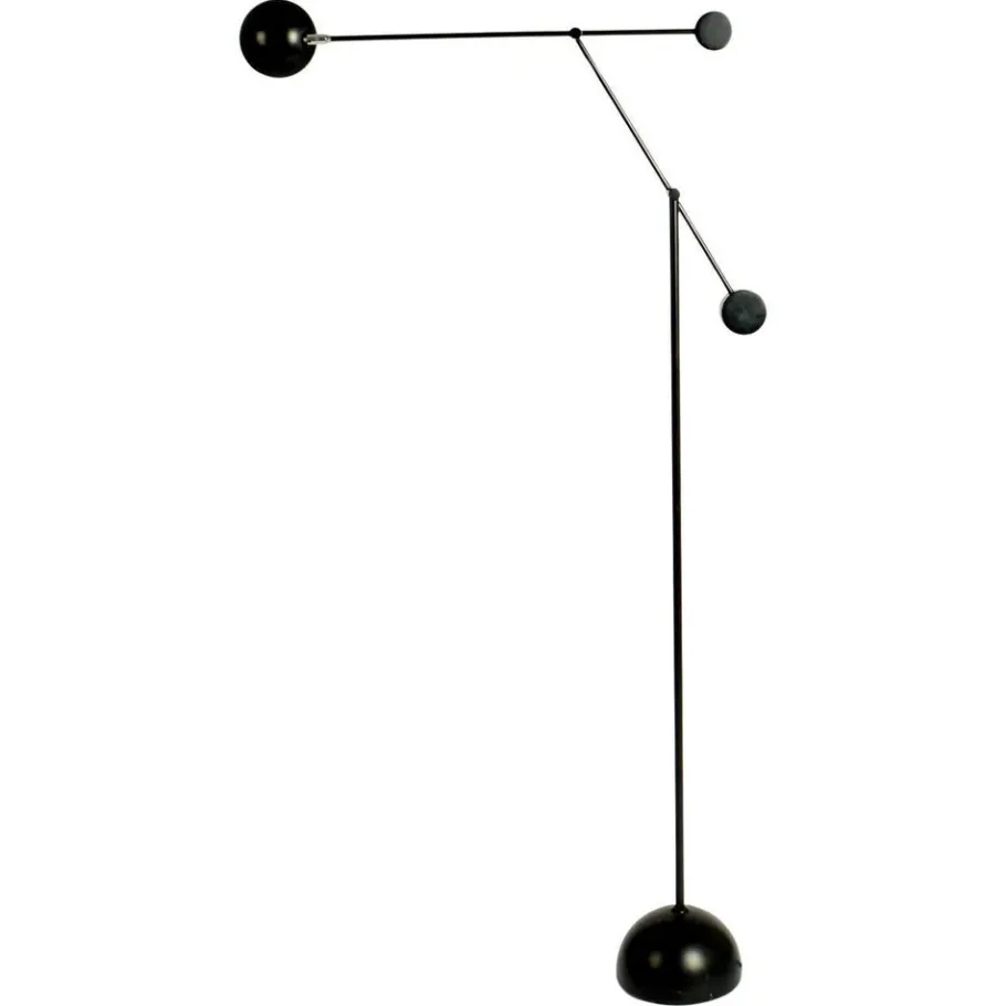Online Pamono Counter Balance Floor Lamp in Black, 1970s