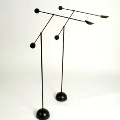 Online Pamono Counter Balance Floor Lamp in Black, 1970s