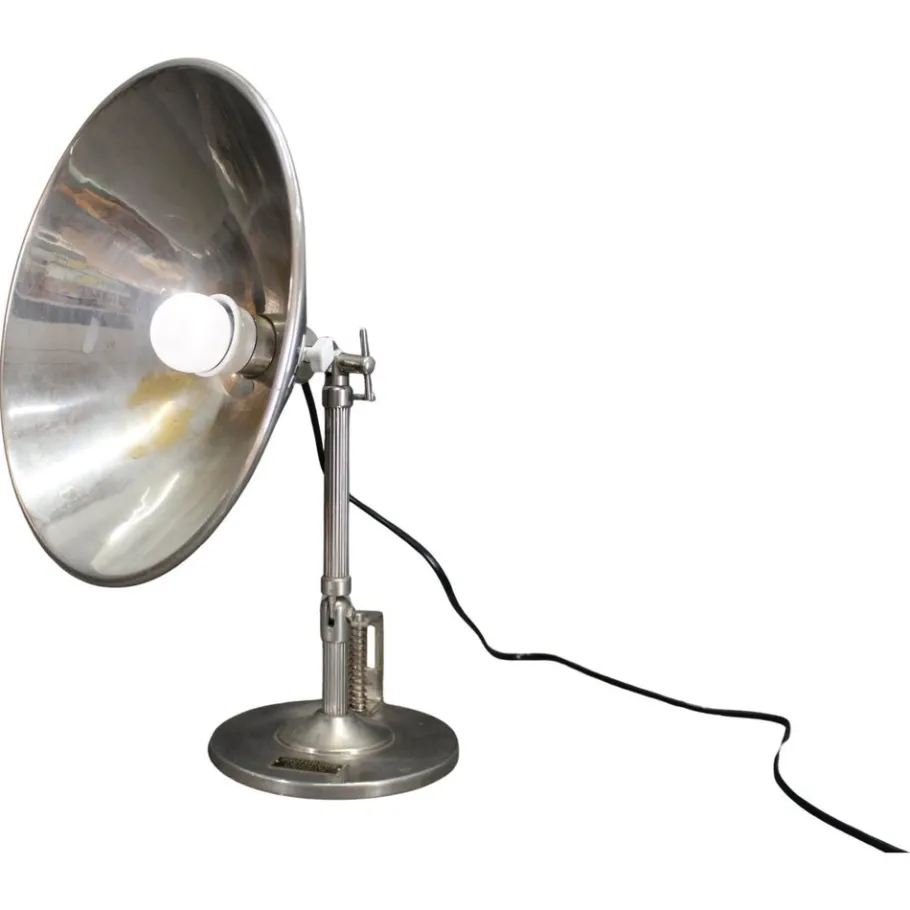 Best Pamono Crome-Plated Table Lamp from Profundus, Austria, 1930s