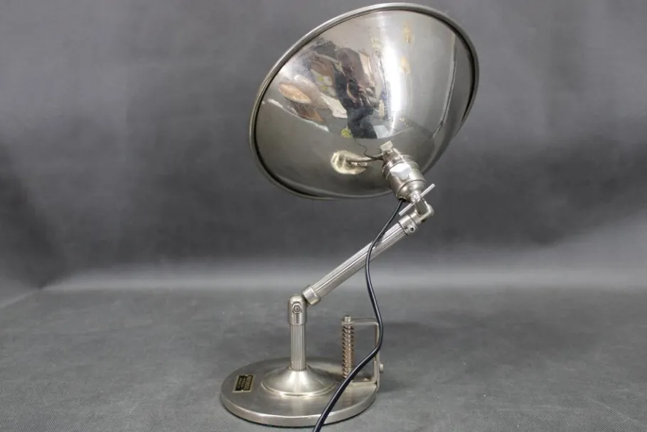 Best Pamono Crome-Plated Table Lamp from Profundus, Austria, 1930s