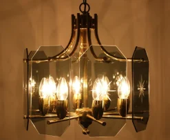 Discount Pamono Crystal Glass Chandelier by Josef Brumberg, Germany, 1975