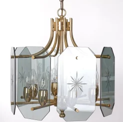 Discount Pamono Crystal Glass Chandelier by Josef Brumberg, Germany, 1975