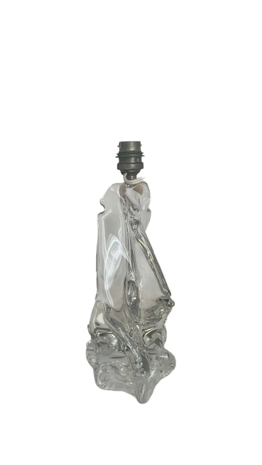 Clearance Pamono Crystal Lamp by Charles Schneider, 1950s