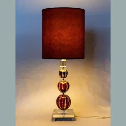 Online Pamono Crystal Table Lamp by Leone Aliotti