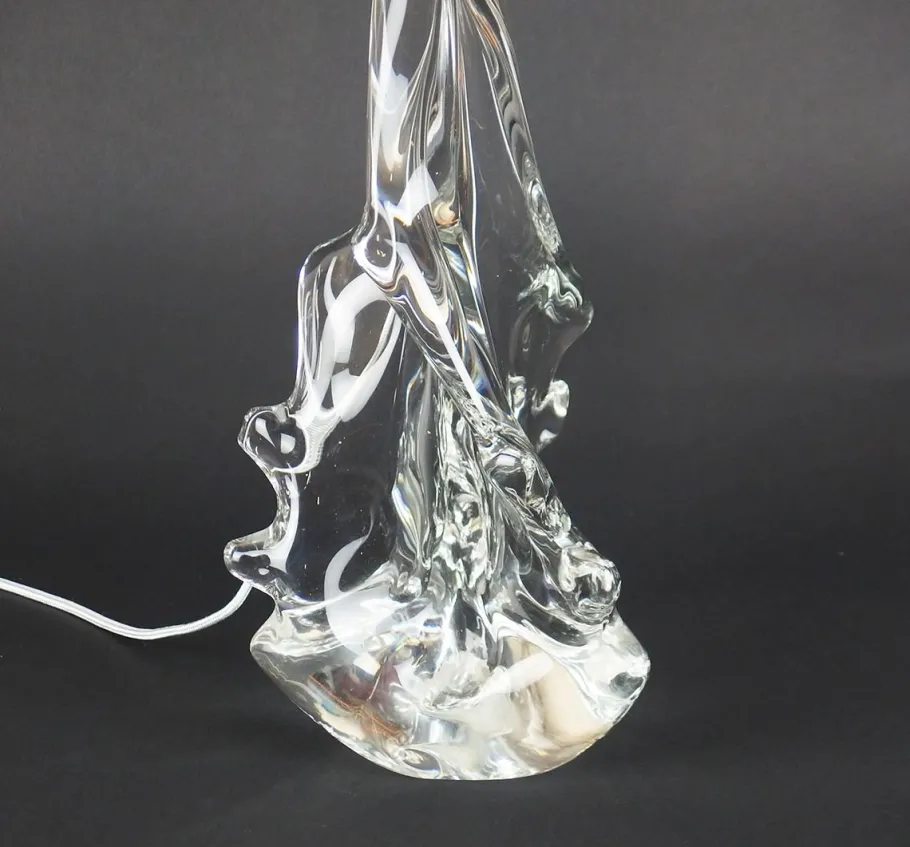 Online Pamono Crystal Table Lamp by Schneider for Schneider, 1950s