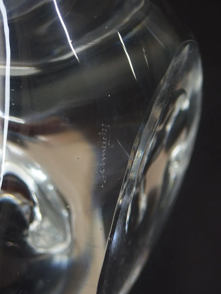 Online Pamono Crystal Table Lamp by Schneider for Schneider, 1950s