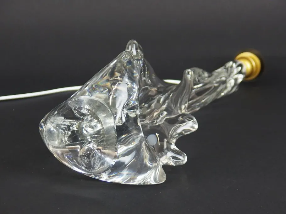 Online Pamono Crystal Table Lamp by Schneider for Schneider, 1950s