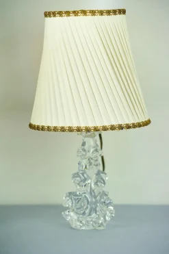 Clearance Pamono Crystal Table Lamps by Charles Schneider, 1960s, Set of 2
