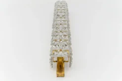 New Pamono Crystal Wall Lamp or Sconce from Kinkeldey, 1960s