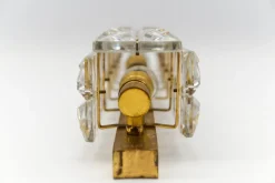 New Pamono Crystal Wall Lamp or Sconce from Kinkeldey, 1960s