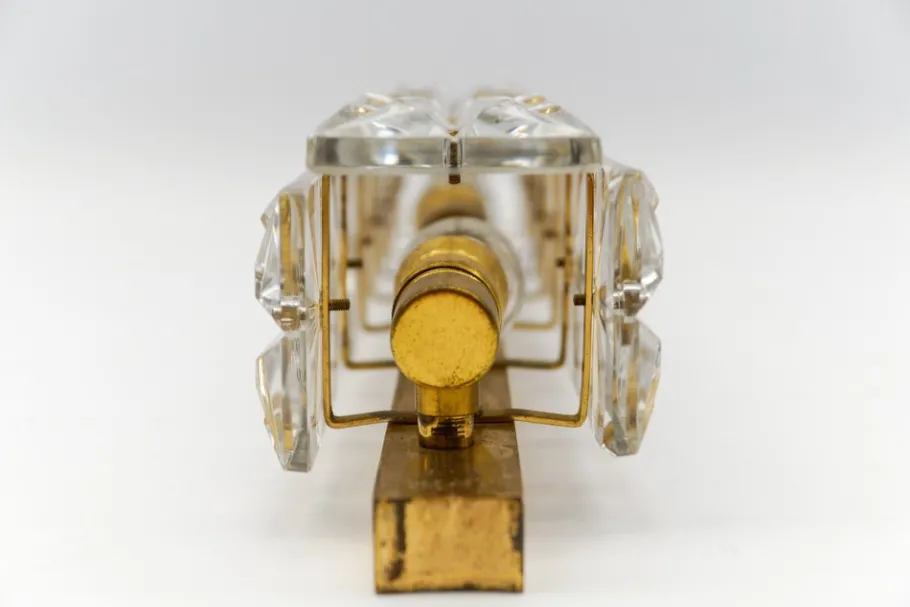 New Pamono Crystal Wall Lamp or Sconce from Kinkeldey, 1960s