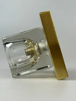 Clearance Pamono Cube Wall Lamp Ceiling Lamp in Ice Glass Space Design from Peill & Putzler, 1970s