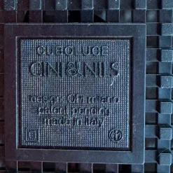 Outlet Pamono Cuboluce Cube Lamp in Red by Cini & Nils for Opi Milano, 1990s