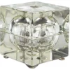 New Pamono Cubosfera Glass Table Lamp attributed to Alessandro Mendini, Italy, 1968