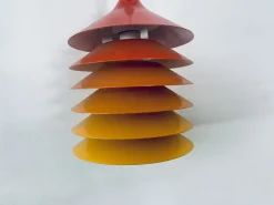 Hot Pamono Cultural Orange Pendant Lamp by Bent Boysen for Ikea, Sweden, 1980s