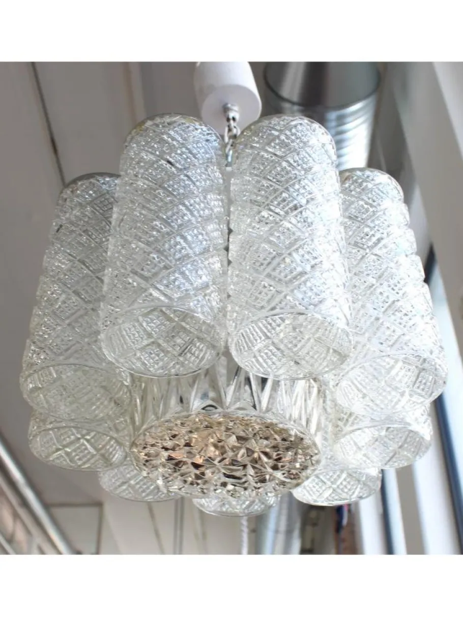 Online Pamono Cylinder Wall Light from Mazzega, 1969