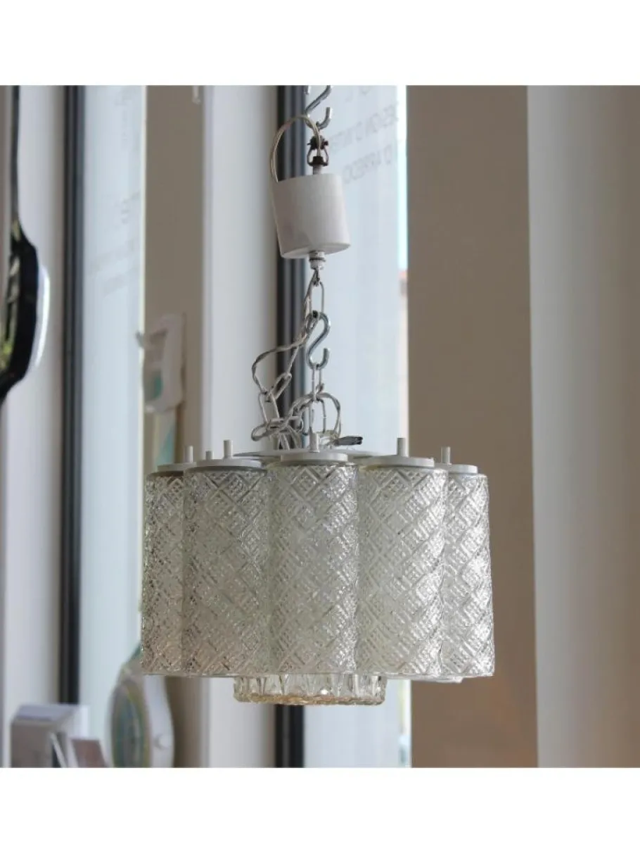 Online Pamono Cylinder Wall Light from Mazzega, 1969